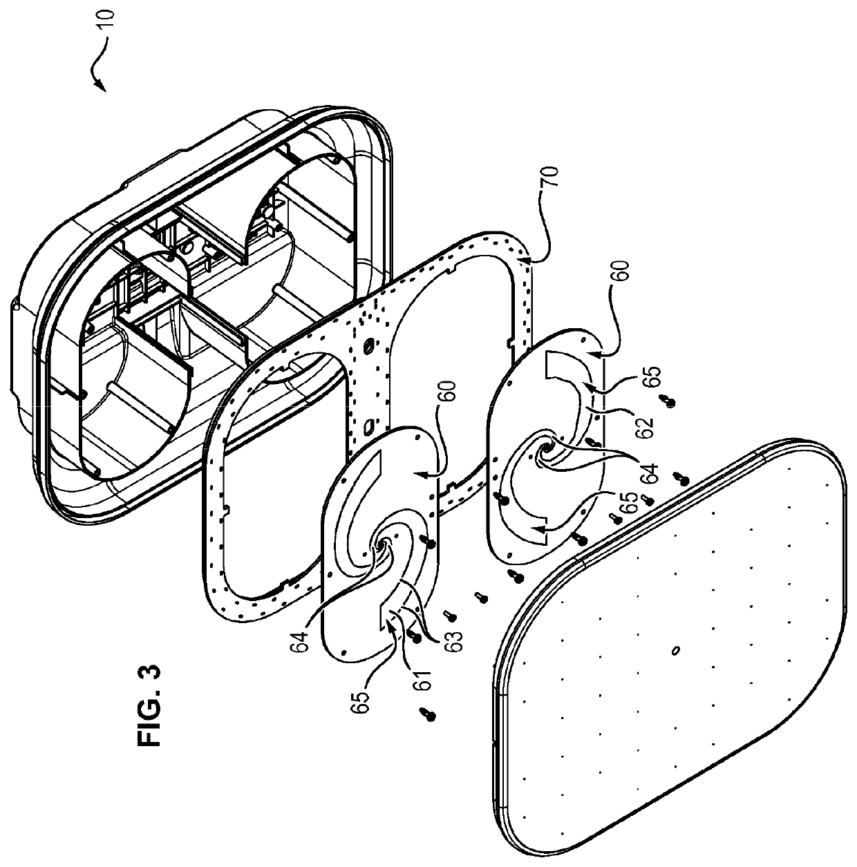 Dual Detector With Transverse Coils