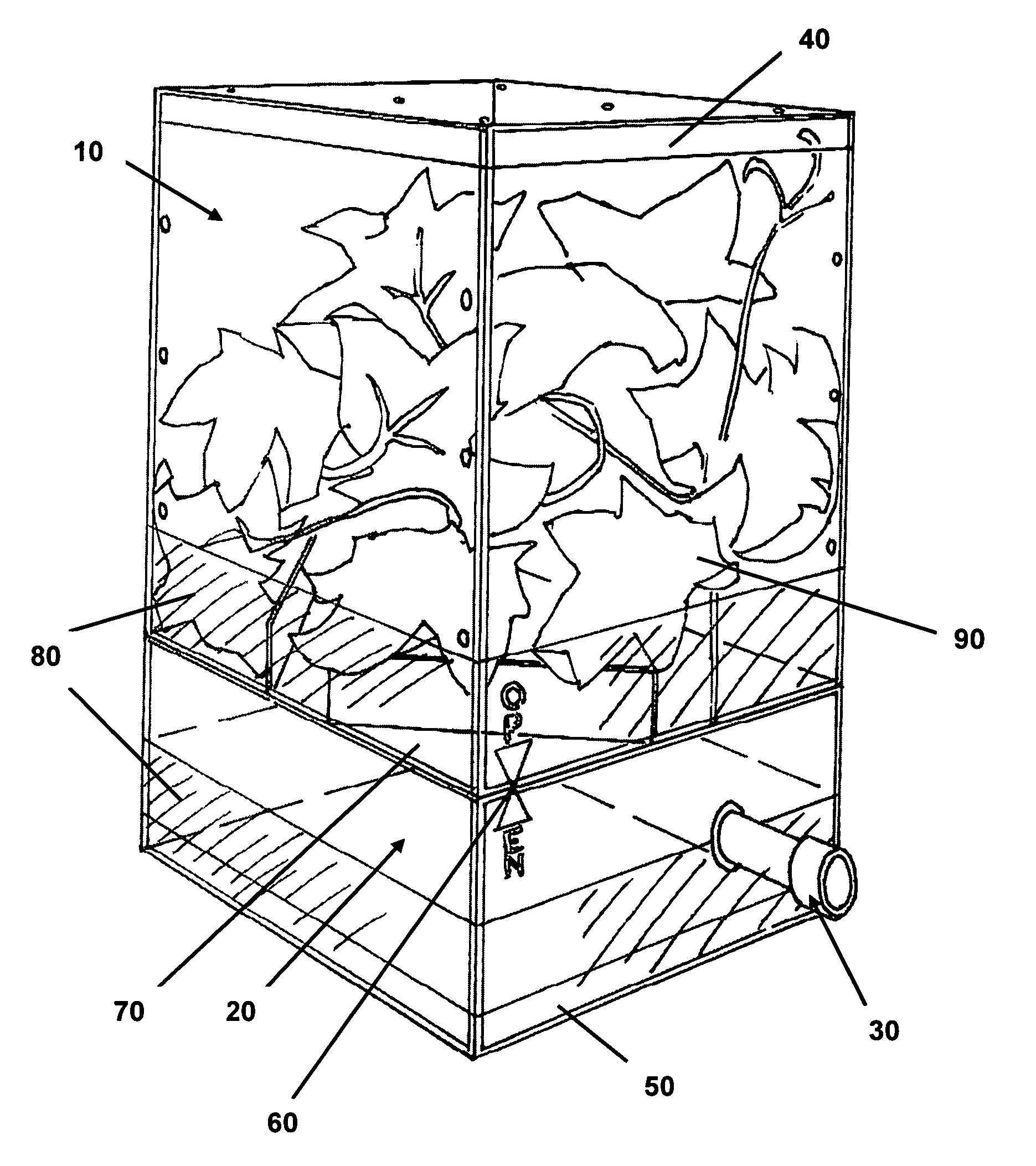 Insect habitat and feeder