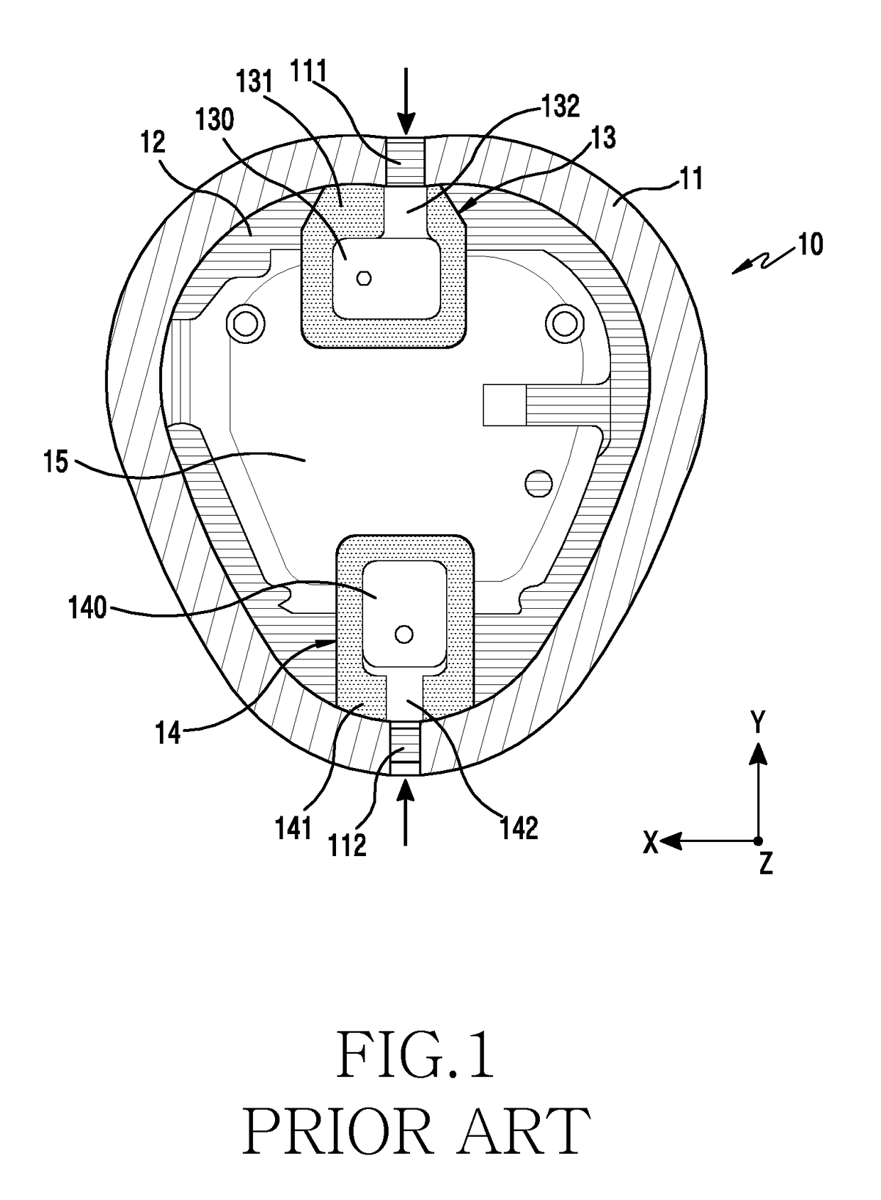 Wearable device with sound sealing structure