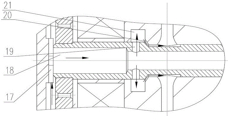 Structure and adjustment method of a horizontal electromagnetic control valve