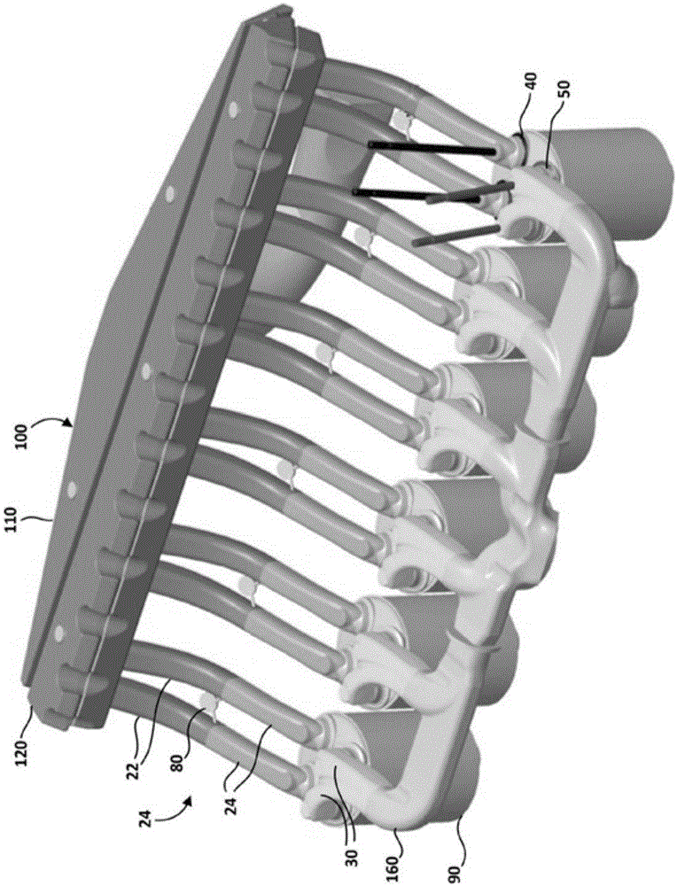 Gaseous fuel combustion apparatus for an internal combustion engine