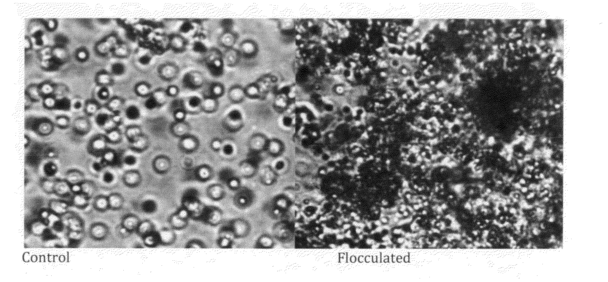 Method and system for efficient harvesting of microalgae and cyanobacteria