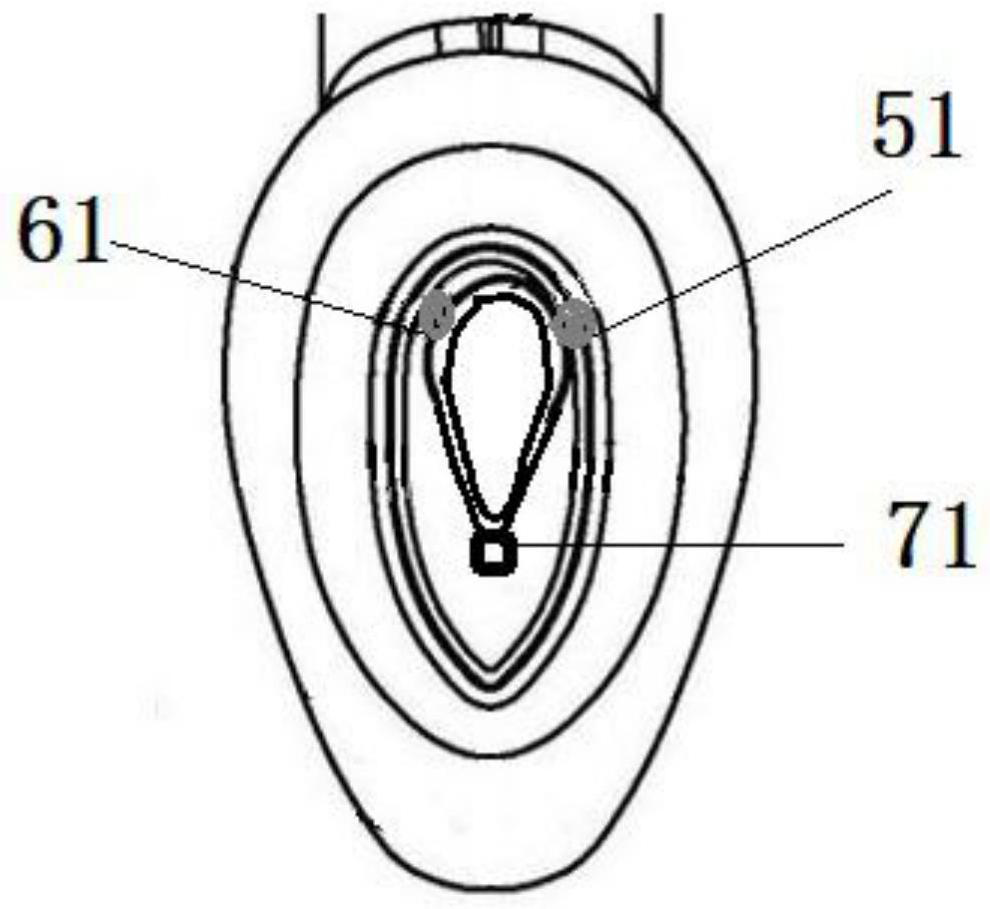 Laryngeal mask with porous adsorption function and audio-visual monitoring function