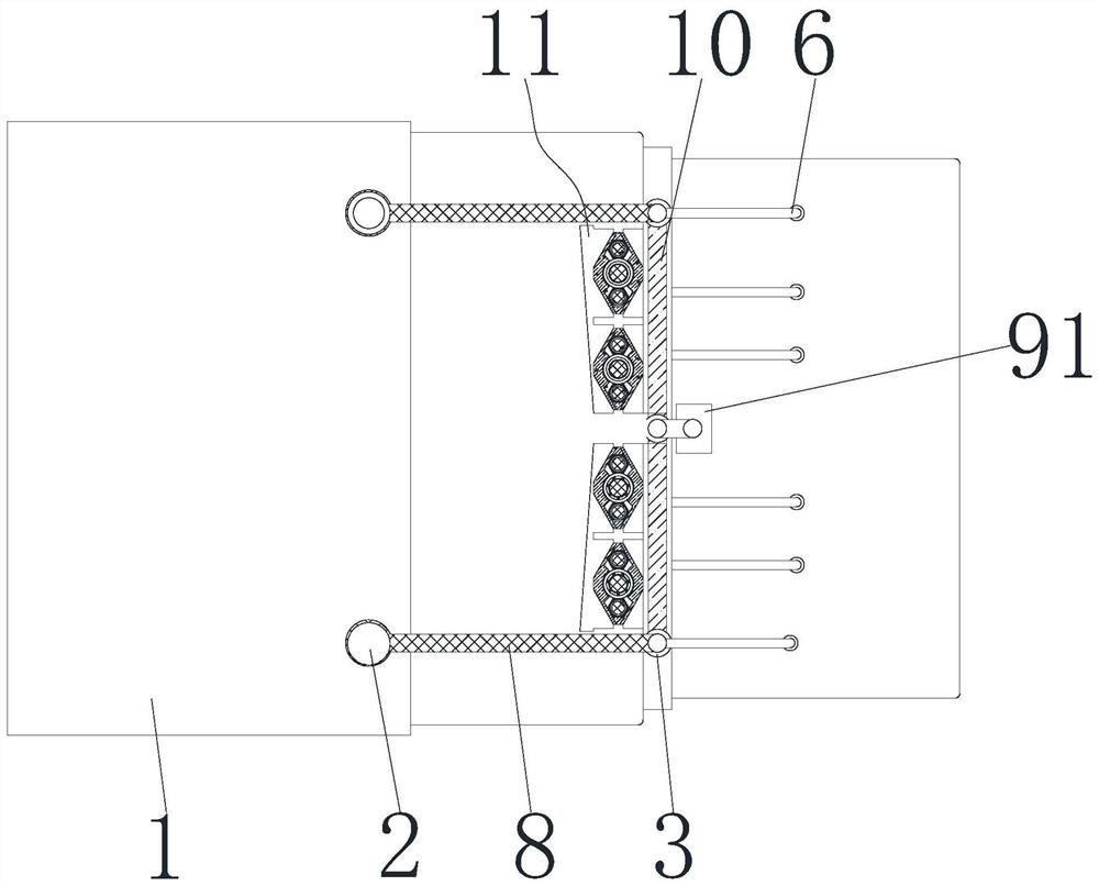 Slope foundation pit supporting method