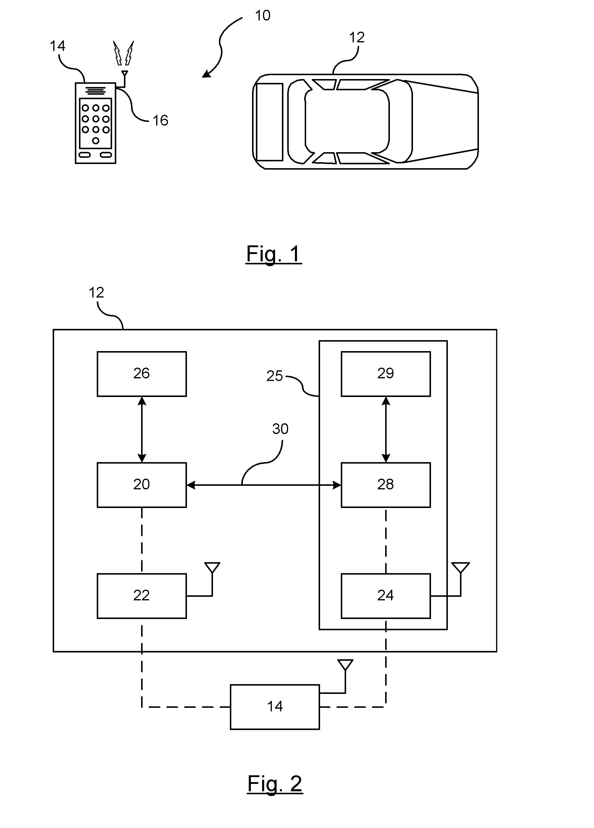 Bluetooth low energy approach detections through vehicle paired capable devices