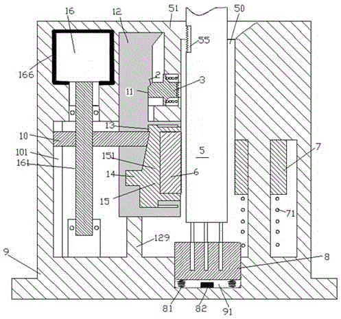 Noise-reduction wiring locking device for construction machinery equipment