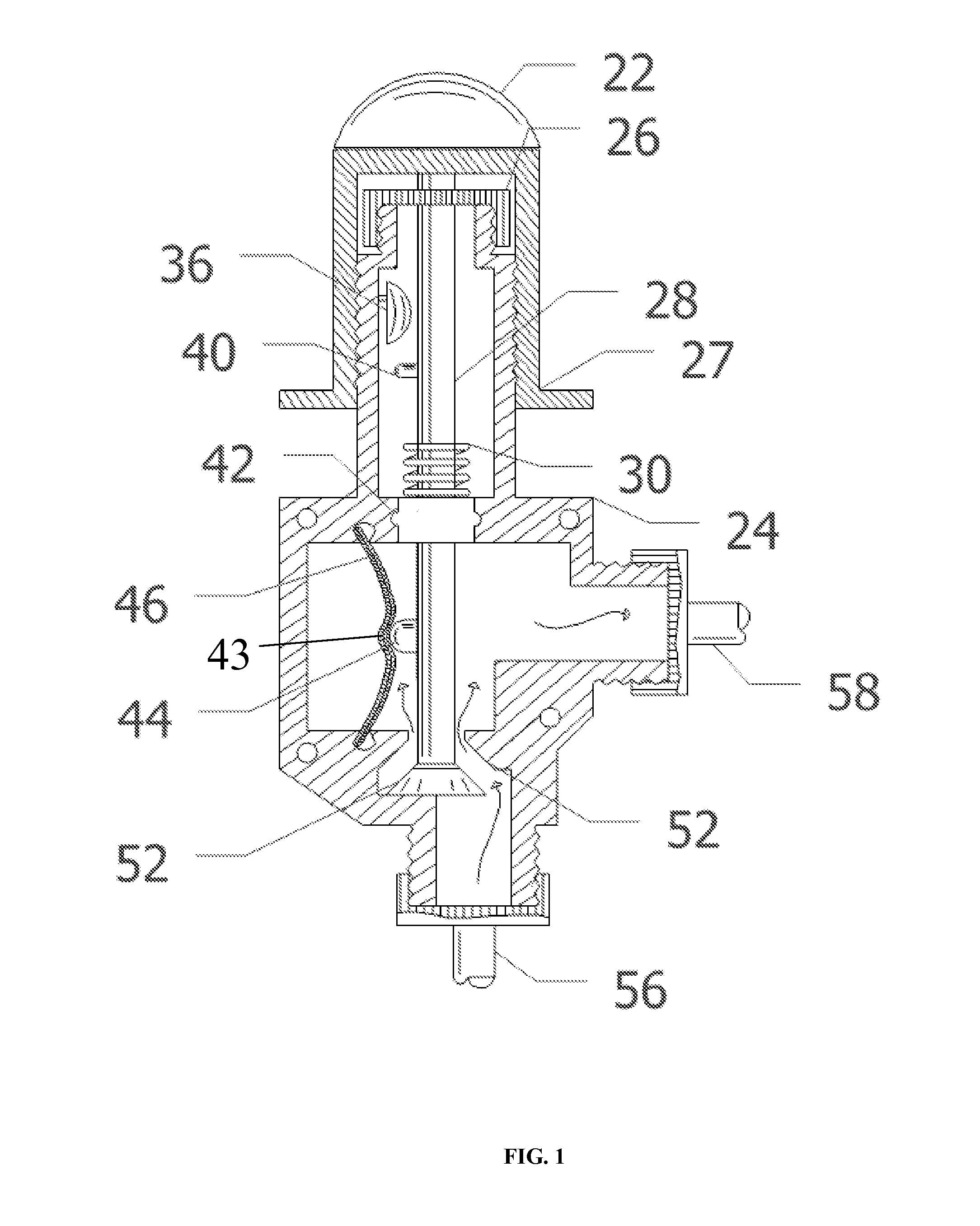 Water conserving domestic hot water purge valve