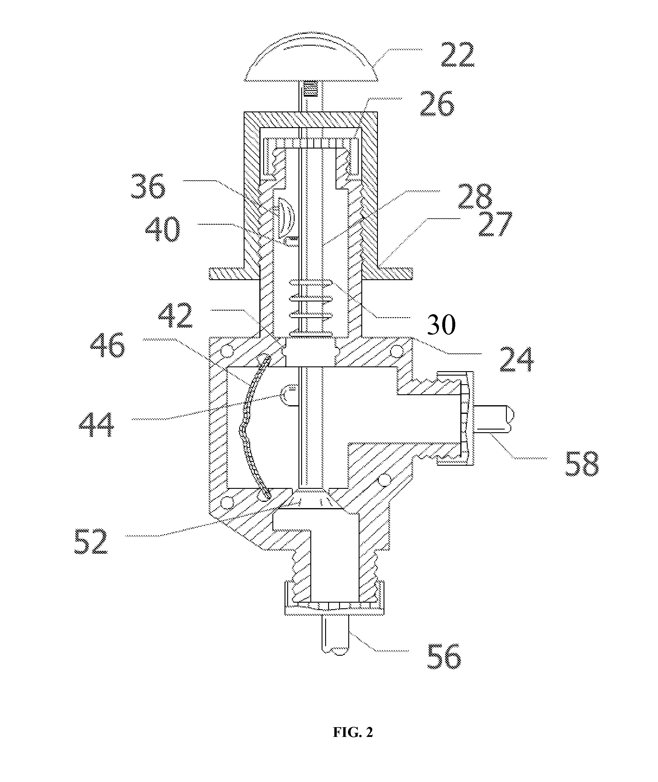 Water conserving domestic hot water purge valve