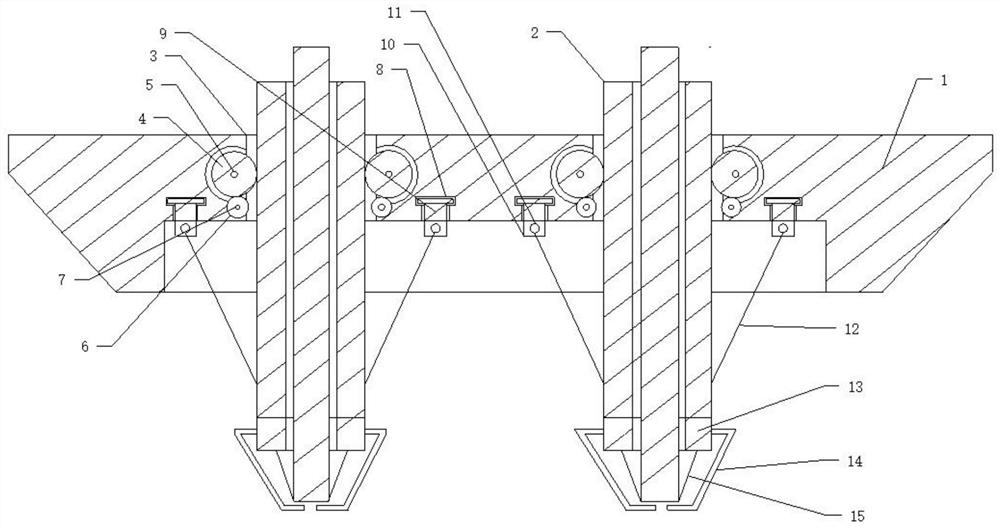 Automatic wind turbine generator fixing device