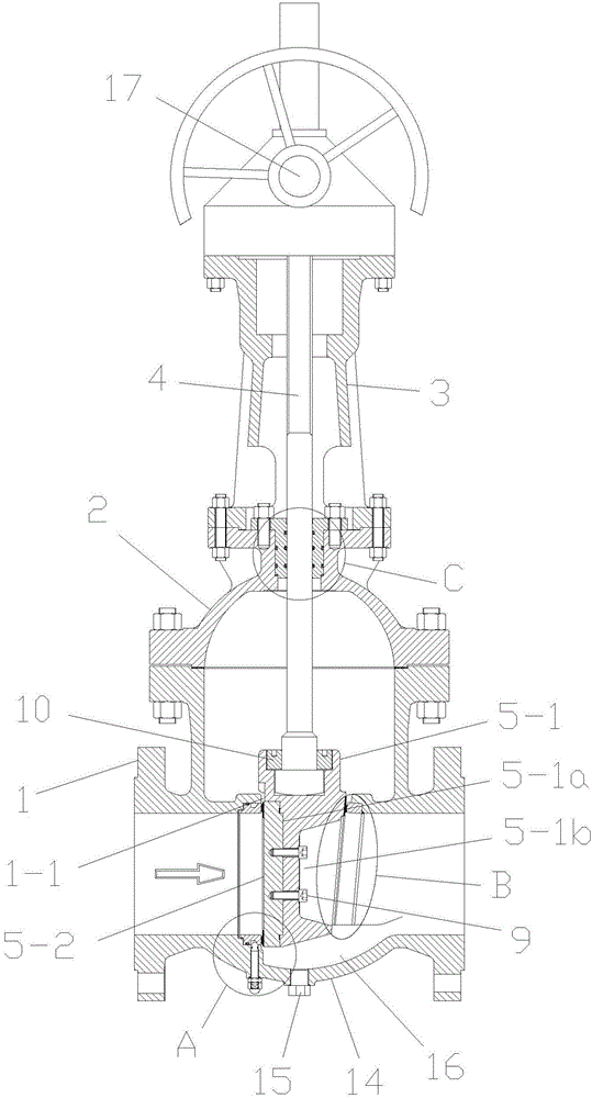 Double-acting-force blow-down valve