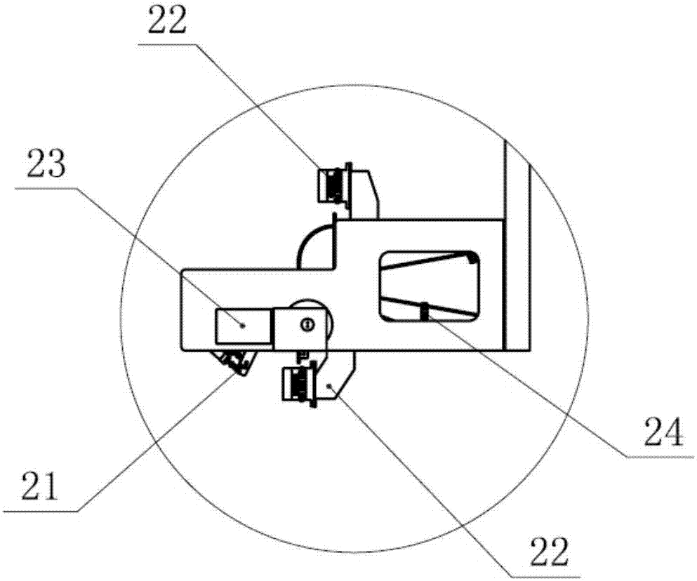 Integral-type mesh welding machine