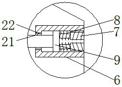 Dust-free dough adding funnel capable of automatically controlling quantity for dough kneading