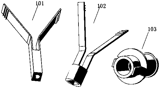 Delivery device for valve stent