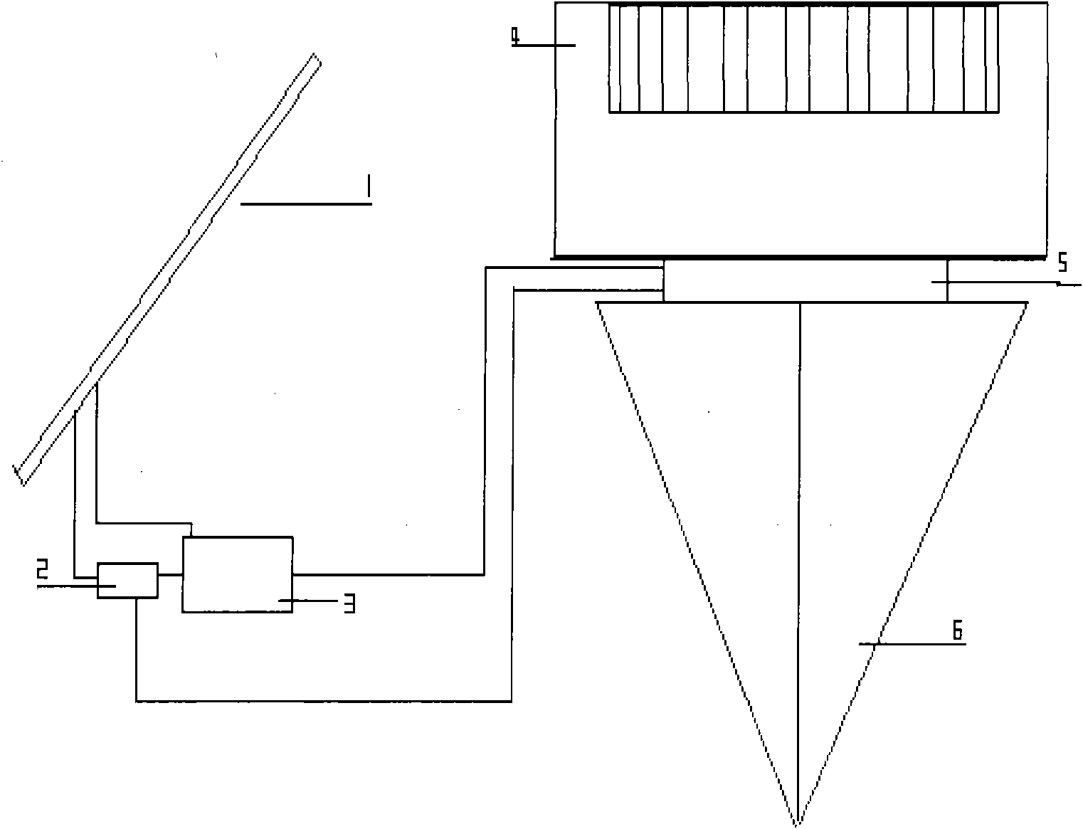 Method for collecting water in the air by utilizing solar semiconductor refrigeration technique