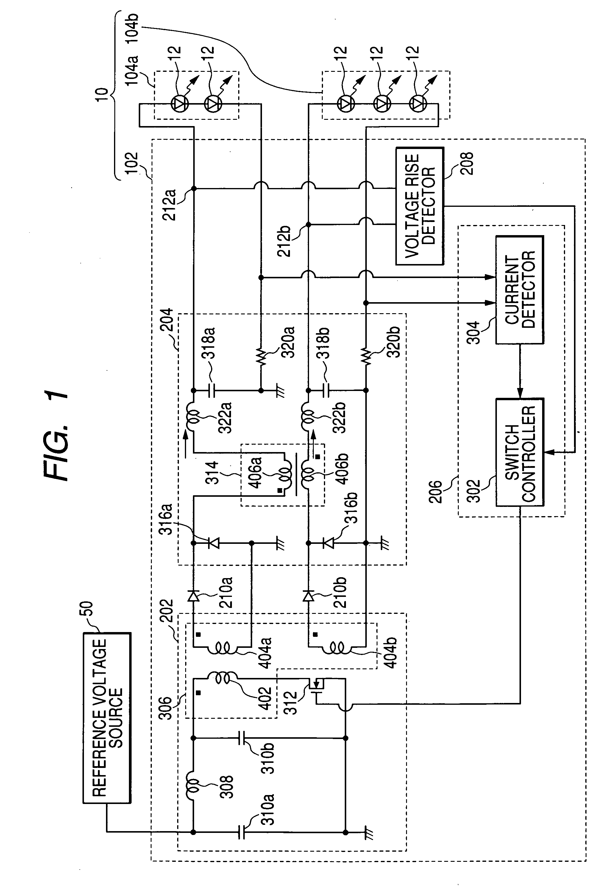 Power supply device and vehicle lamp