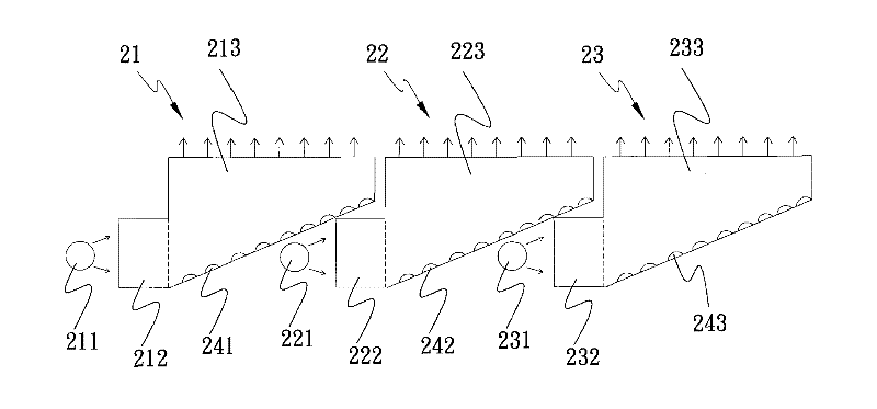 Display with edge-lit light guide combined backlight board and homogenization method thereof