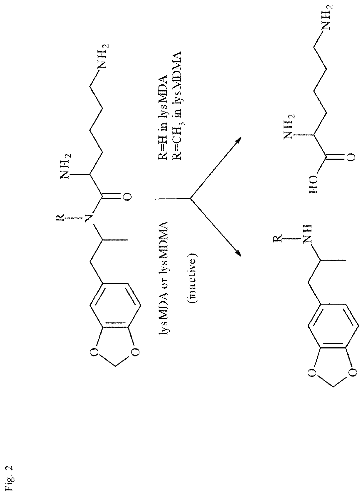 Mdma prodrugs to assist psychotherapy