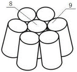 Searching device and searching method for radioactive source