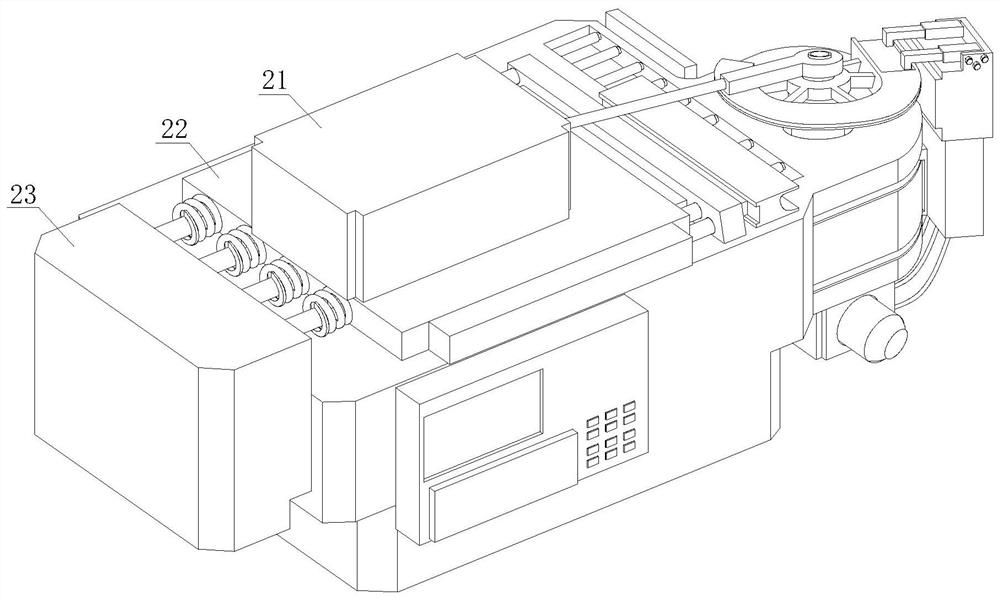 Tubular metal bending equipment with adjustable bending angle for metal forming