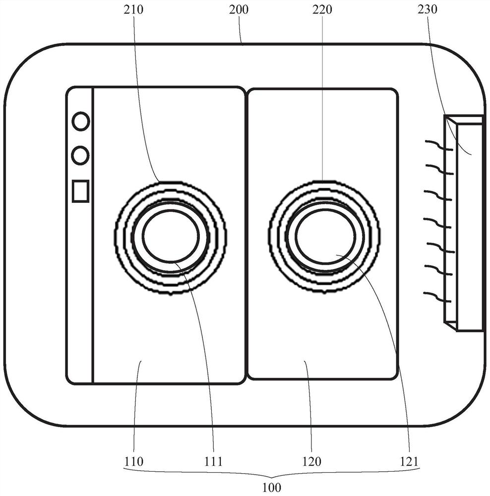 Electronic equipment assembly, charging control method and charging control device of electronic equipment