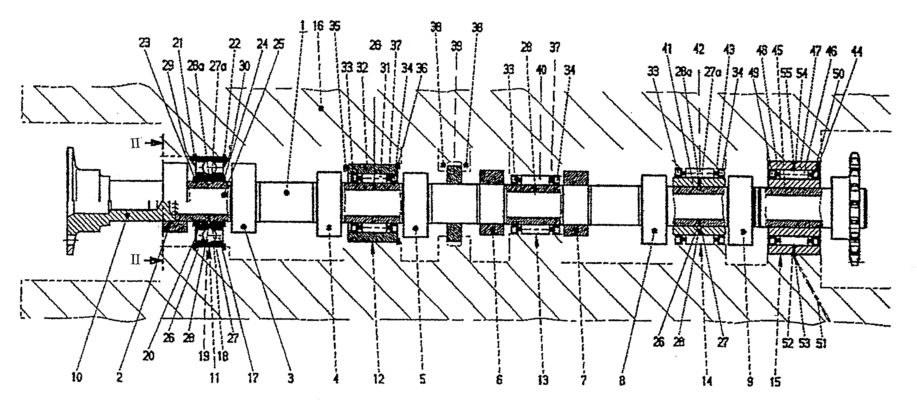 Shaft with Functional Bodies Such as Camshafts for Internal Combustion Engines, Method of Producing Them and Engines Equipped Therewith