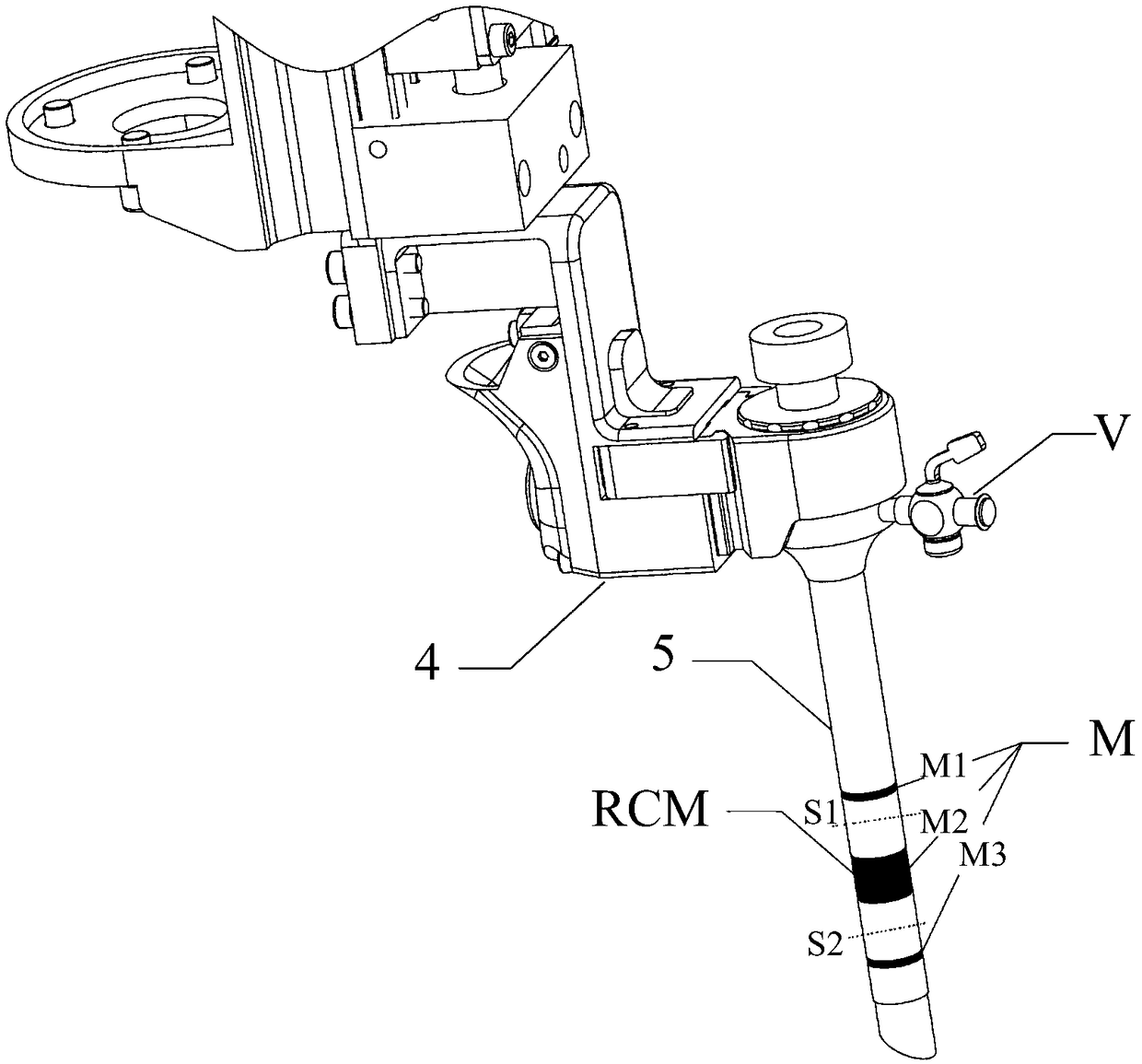 Clamping mechanism for trocar device