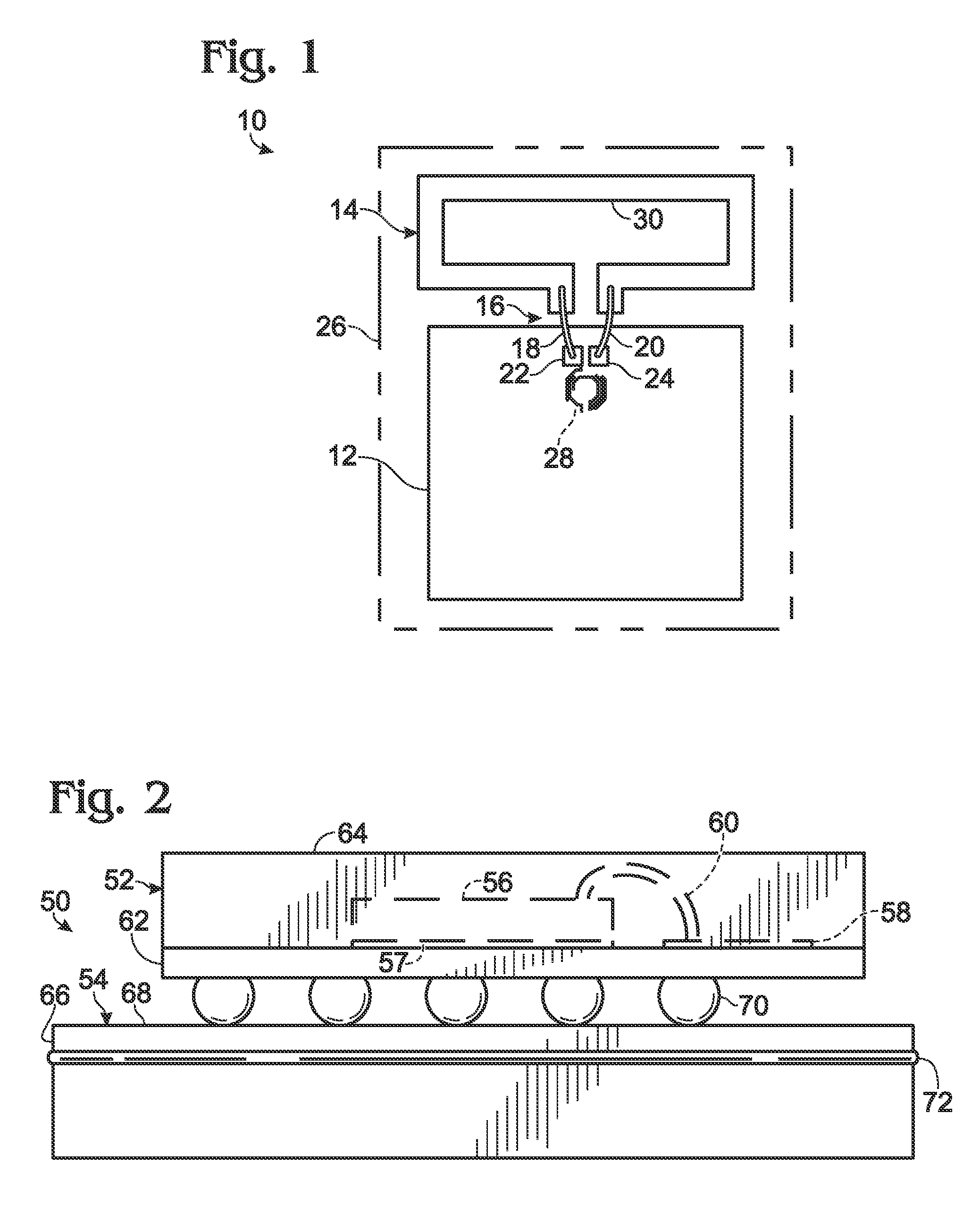 Distance measurement using ehf signals