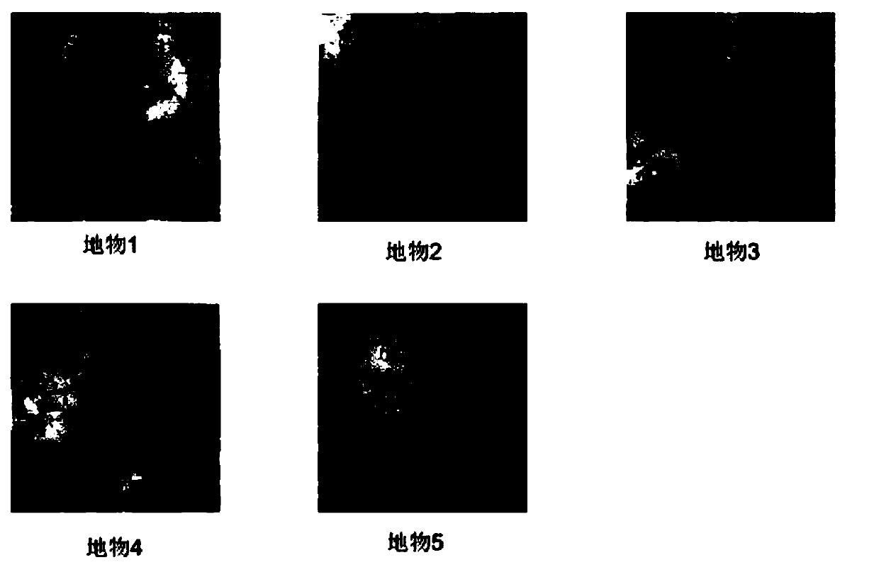 Mixed pixel unmixing method and system for space artificial target linear model