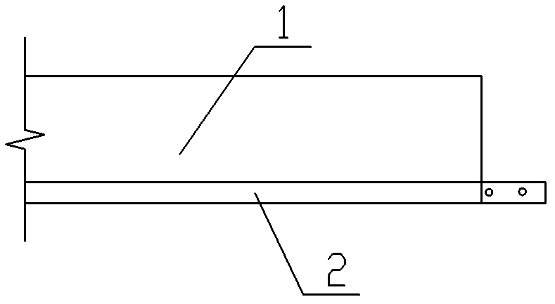 Method for mounting cable bridge on gas pipeline