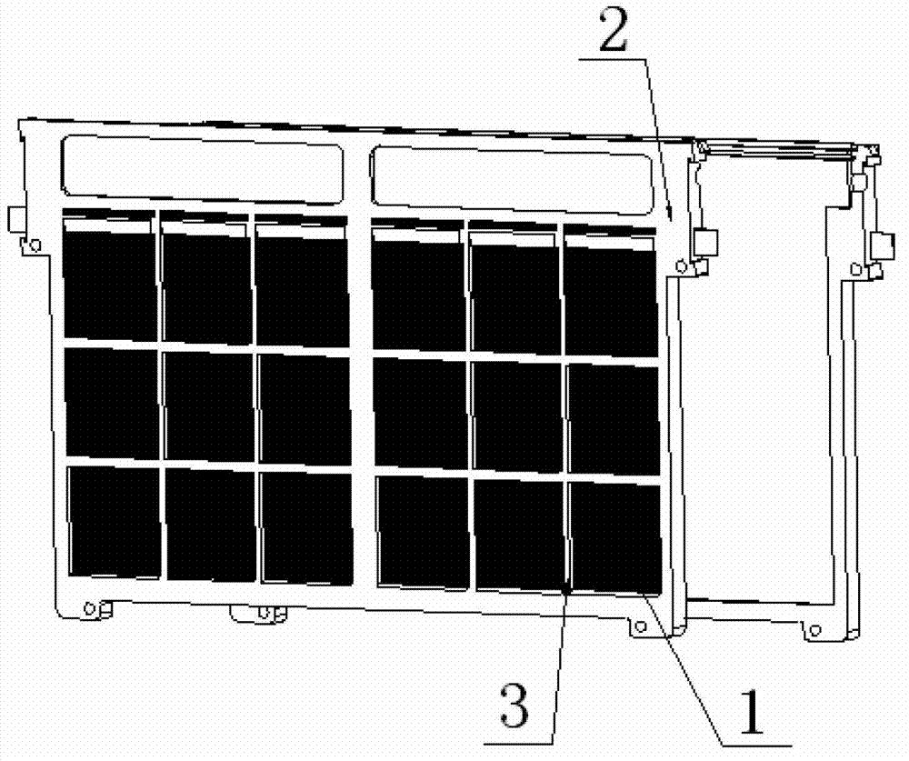 Air battery case and injection molding method thereof