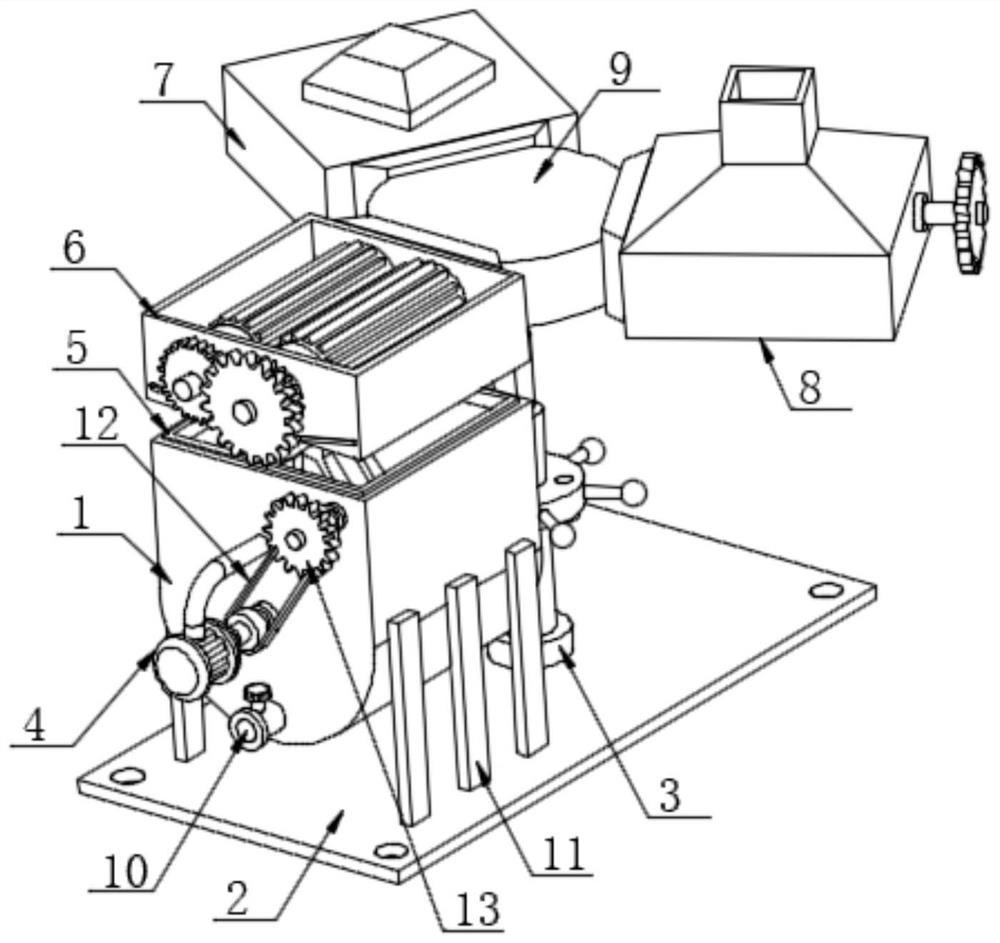 Smelting-casting aluminum bar smelting device for aluminum profile production and smelting method thereof