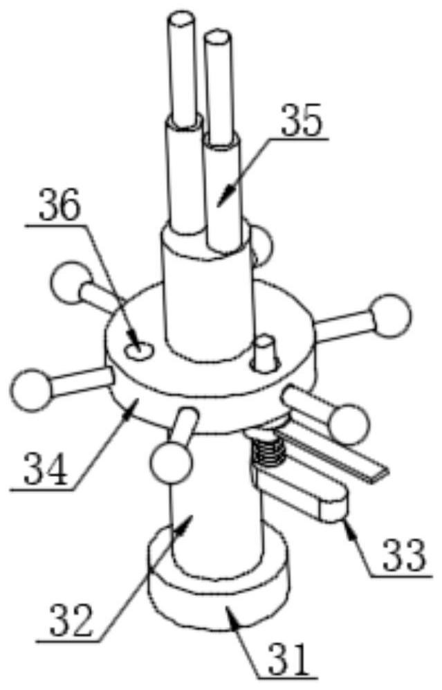 Smelting-casting aluminum bar smelting device for aluminum profile production and smelting method thereof