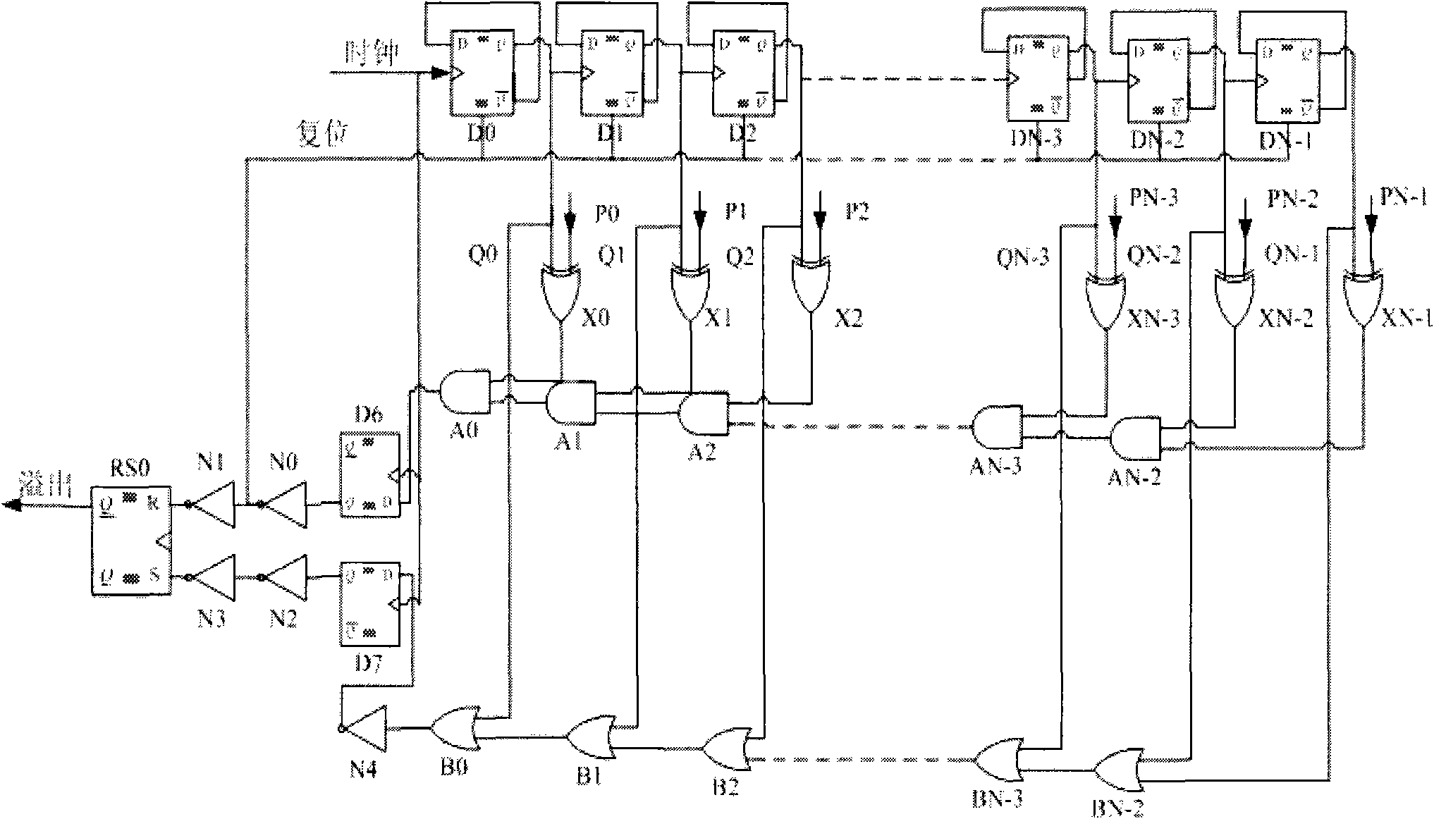 Glitch-eliminating programmable counter