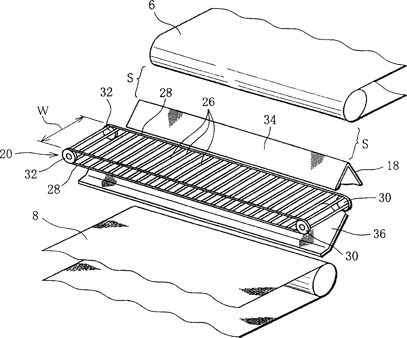 Foreign matter eliminating device