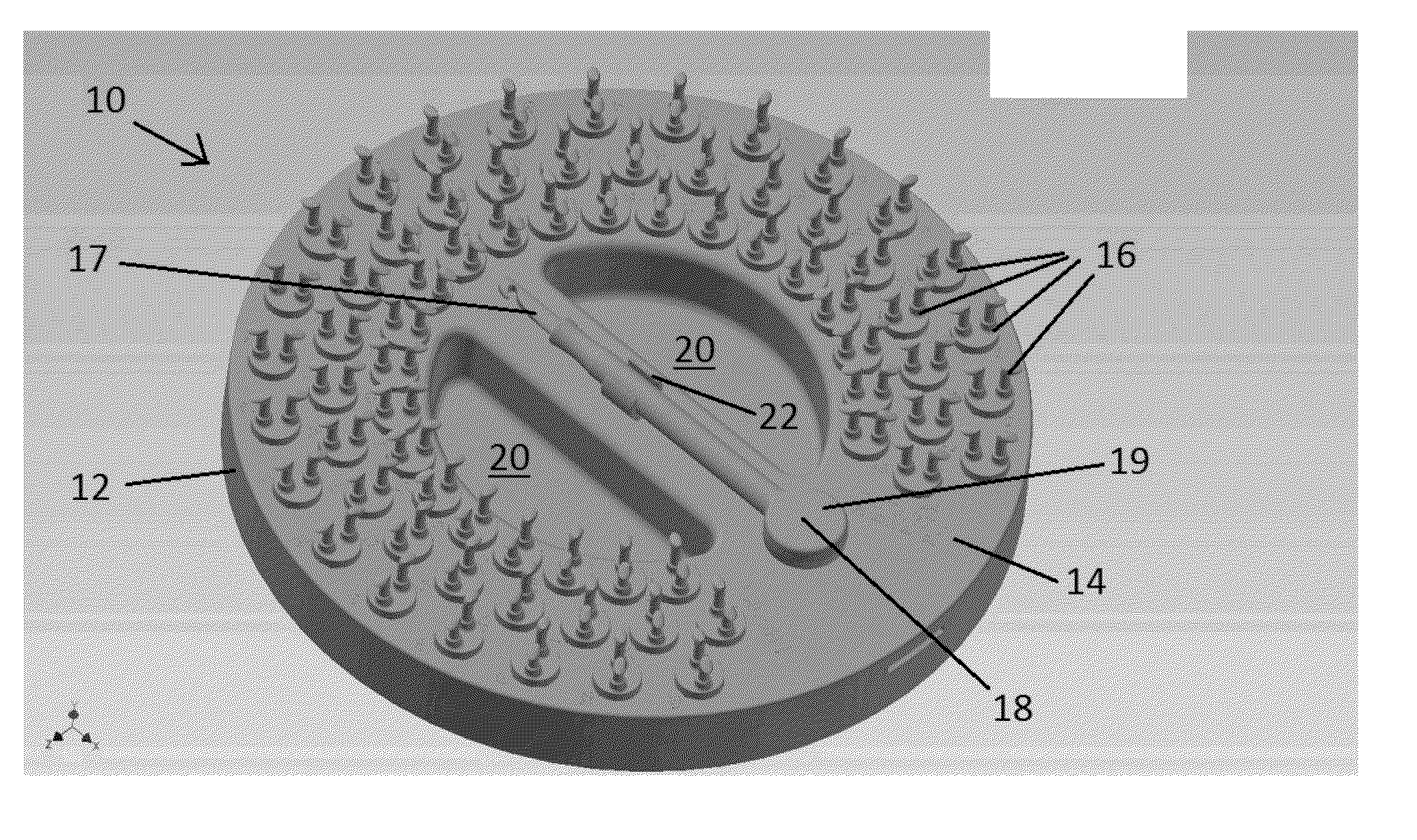 Platform for weaving interlinking bands