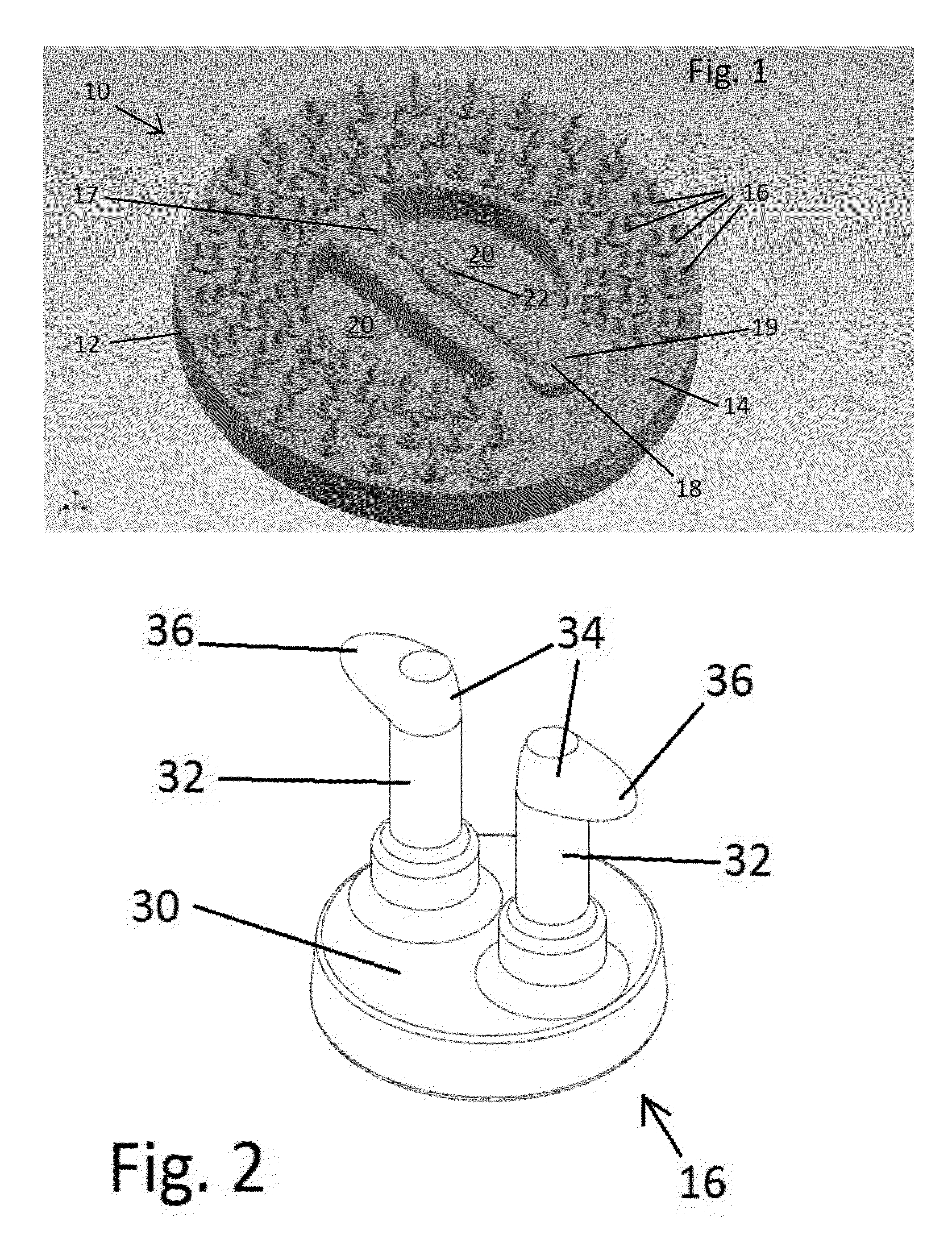 Platform for weaving interlinking bands