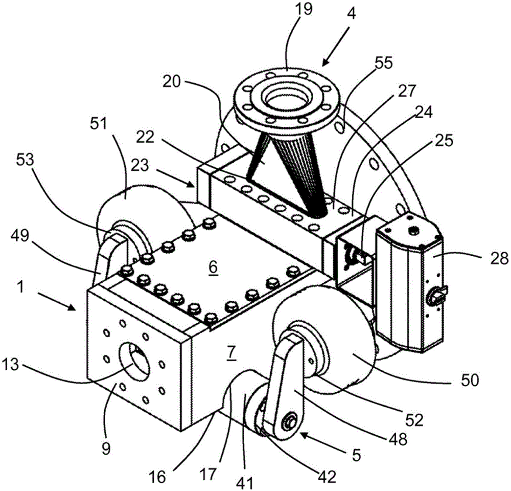 An apparatus and a method for introducing a first fluid into the flow path of a second fluid and use of such an apparatus