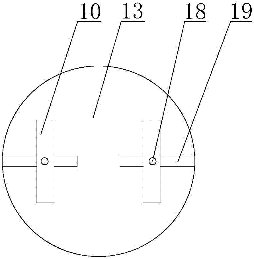 Shock adsorption type support device used for outdoor work of measurement device