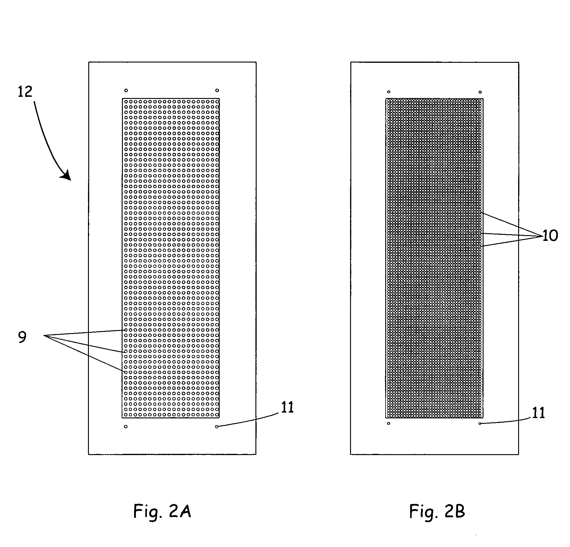 High density reagent array preparation methods