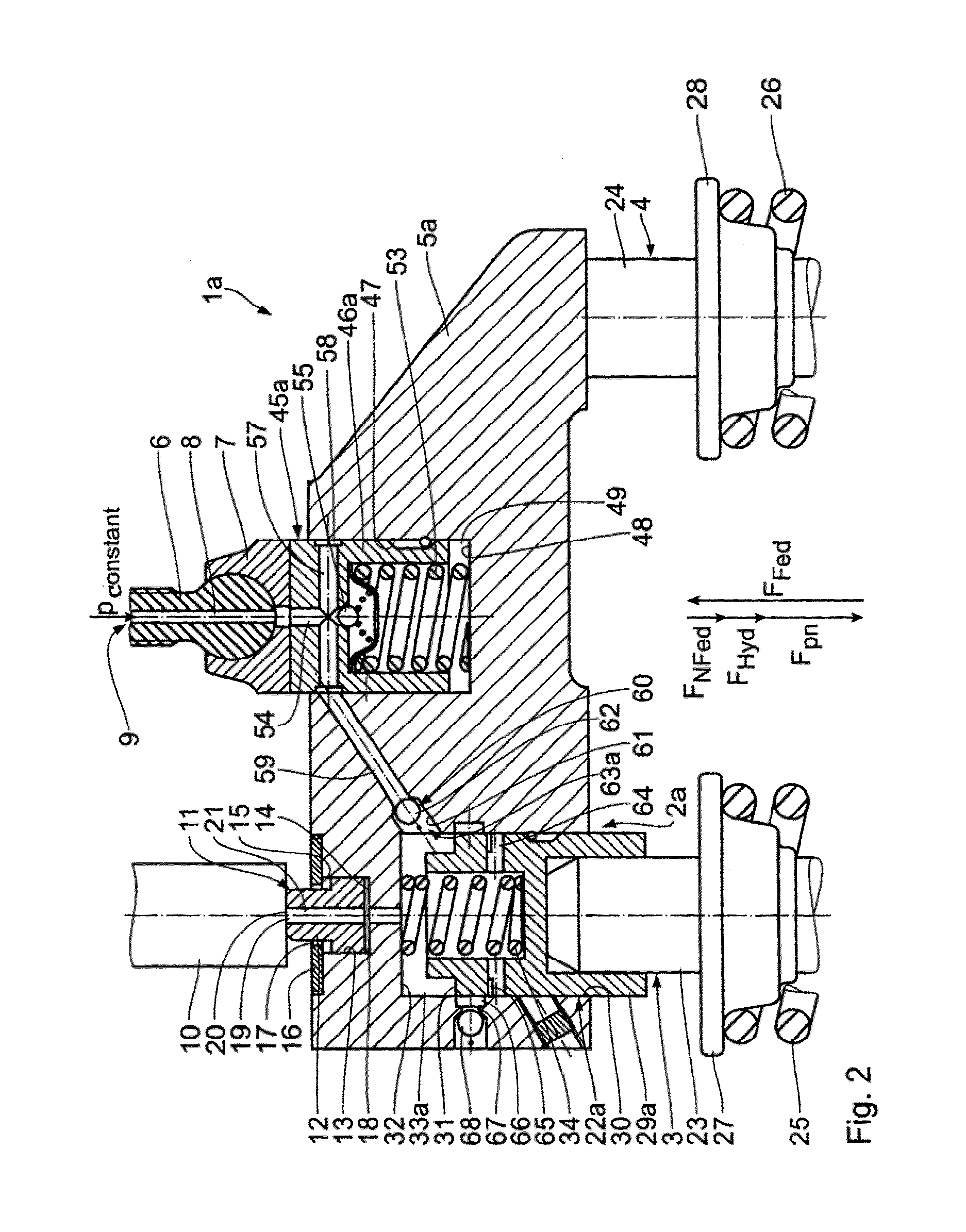 Internal combustion engine having an engine brake device