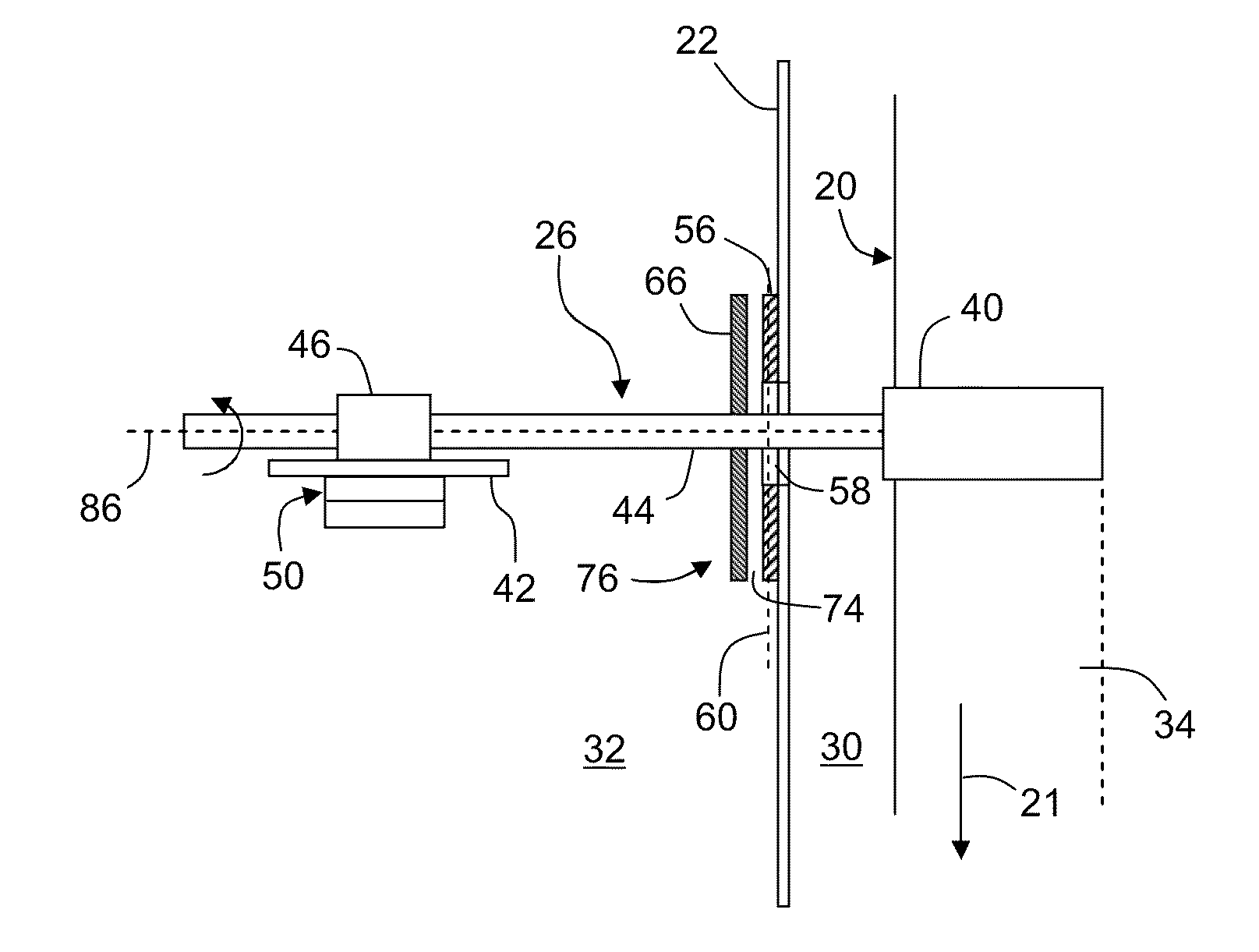 Low friction edge roll to minimize force cycling