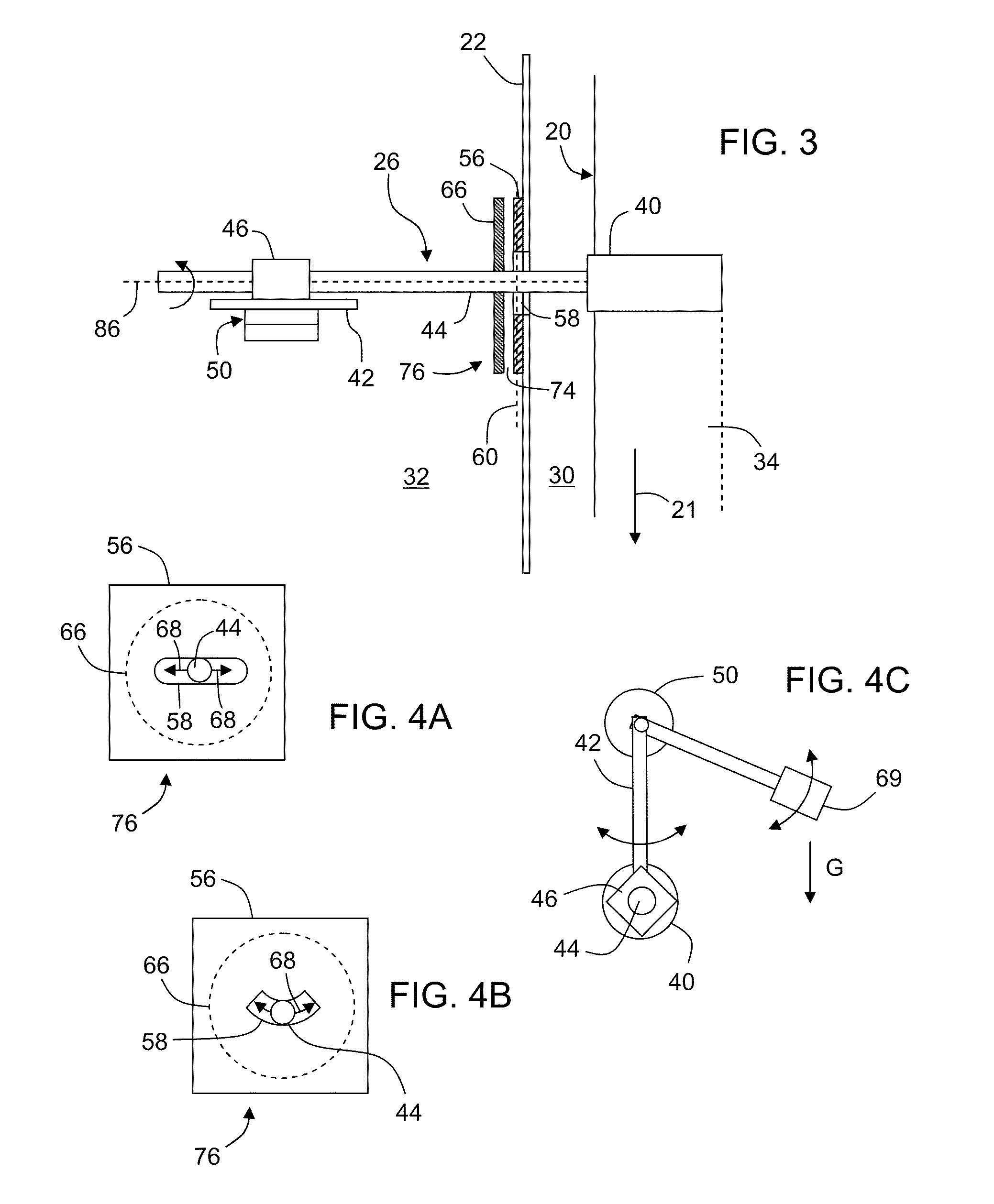 Low friction edge roll to minimize force cycling