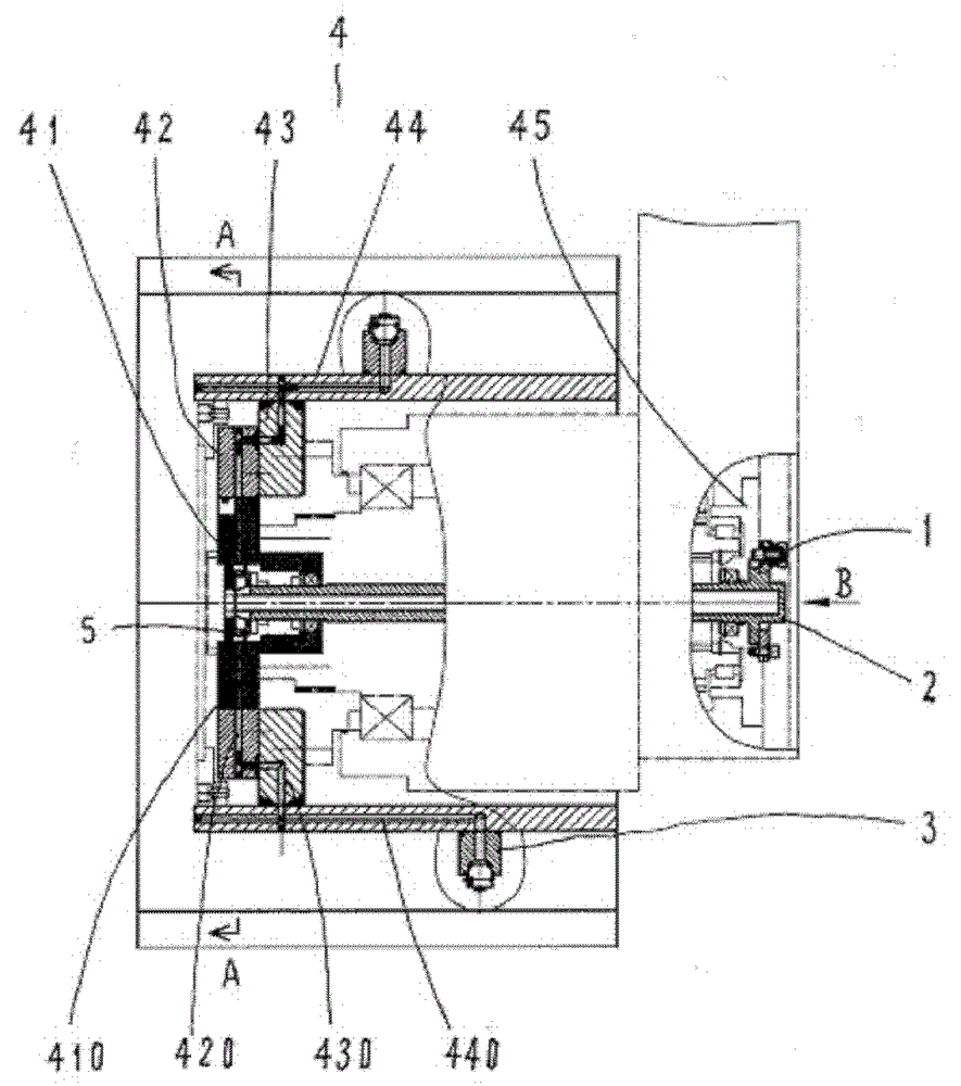 Coal shearer spray range adjustable inner spray device