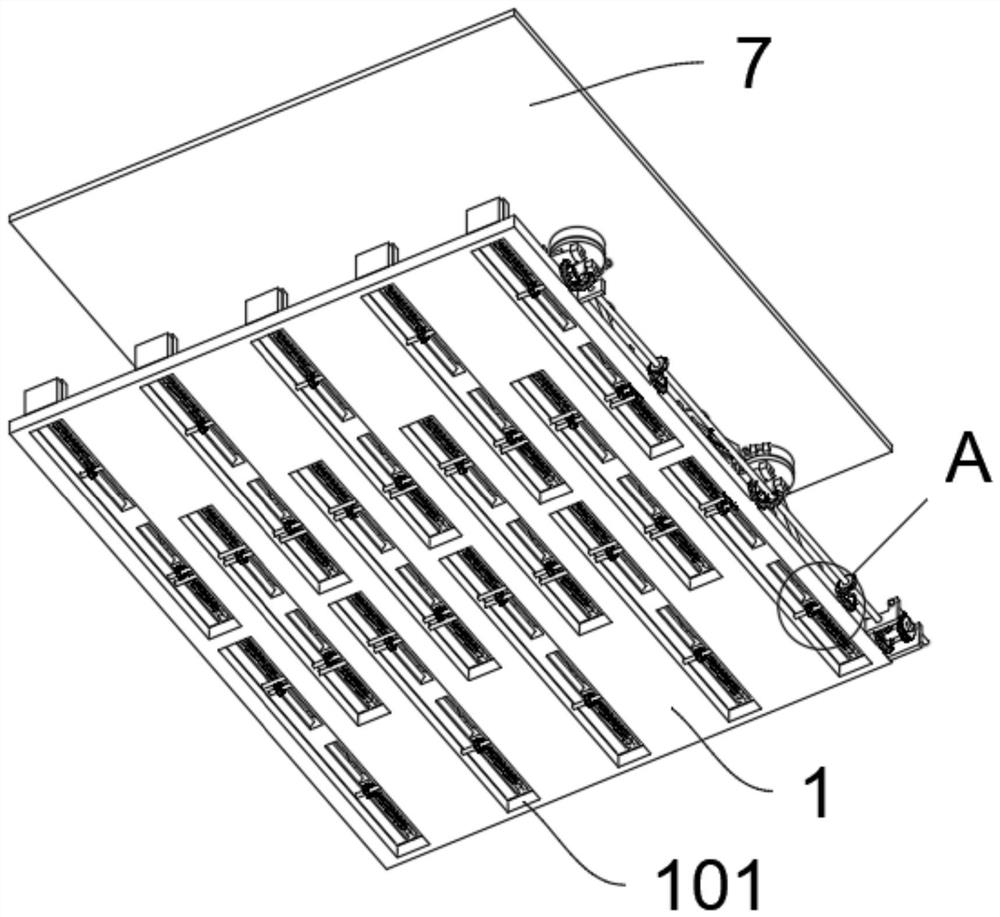 Spring frame structure for furniture