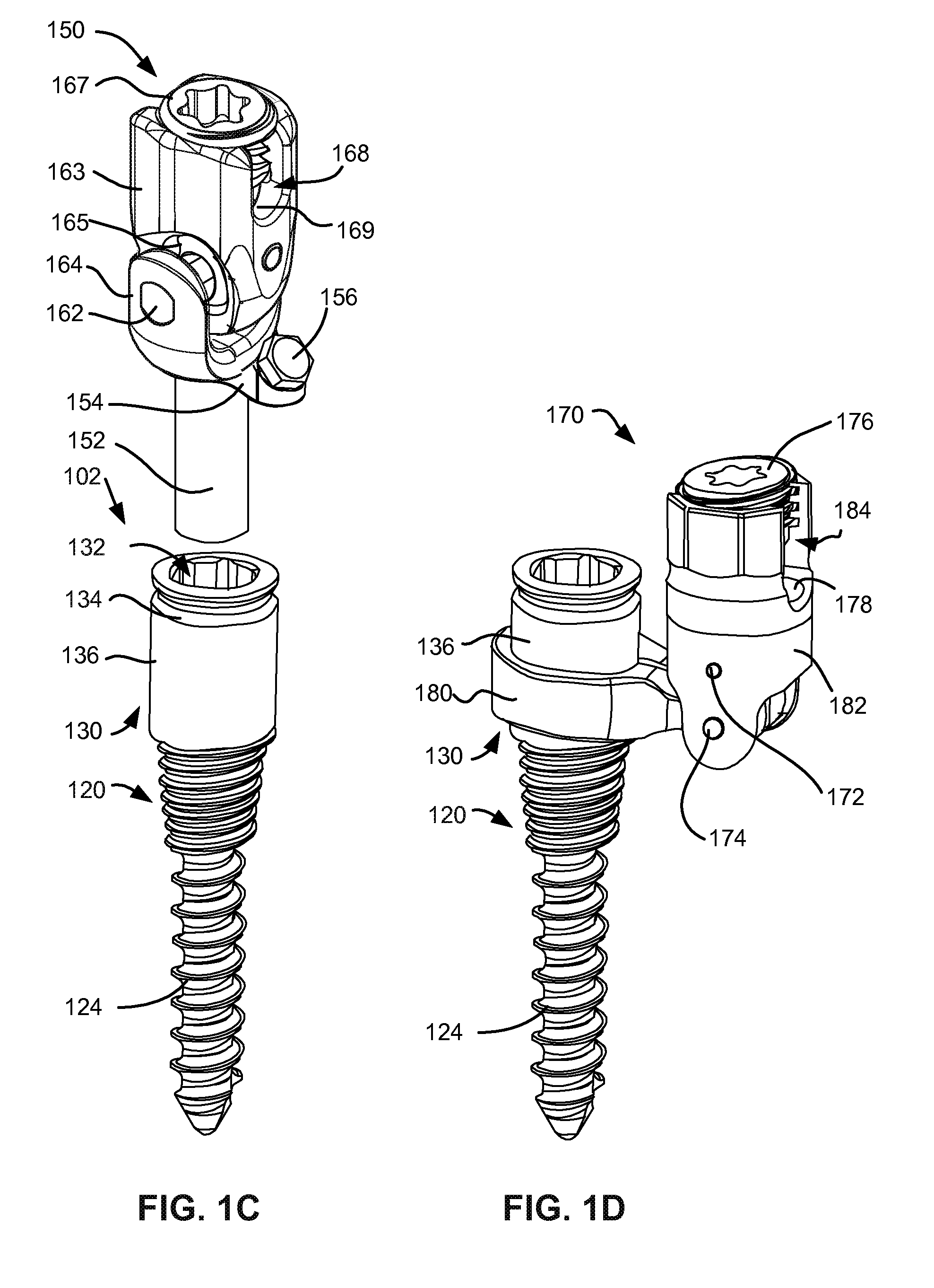 Low profile spinal prosthesis incorporating a cannulated bone anchor having a deflectable post and a compound spinal rod