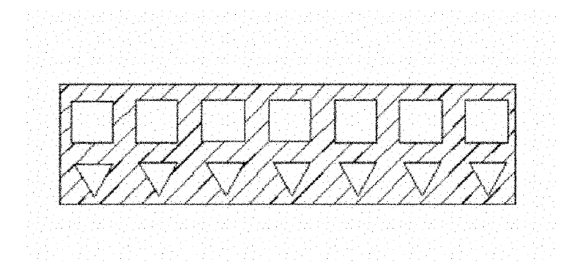 Plate type heat pipe with minitype circular channels