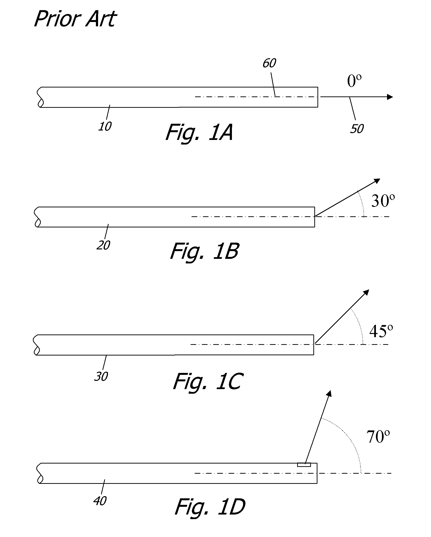 Solid state variable direction of view endoscope