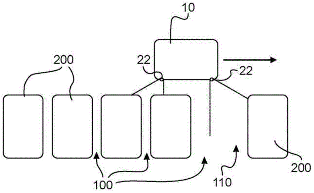 Method for supporting an automatic parking process of a parking assistance system of a vehicle and corresponding vehicle