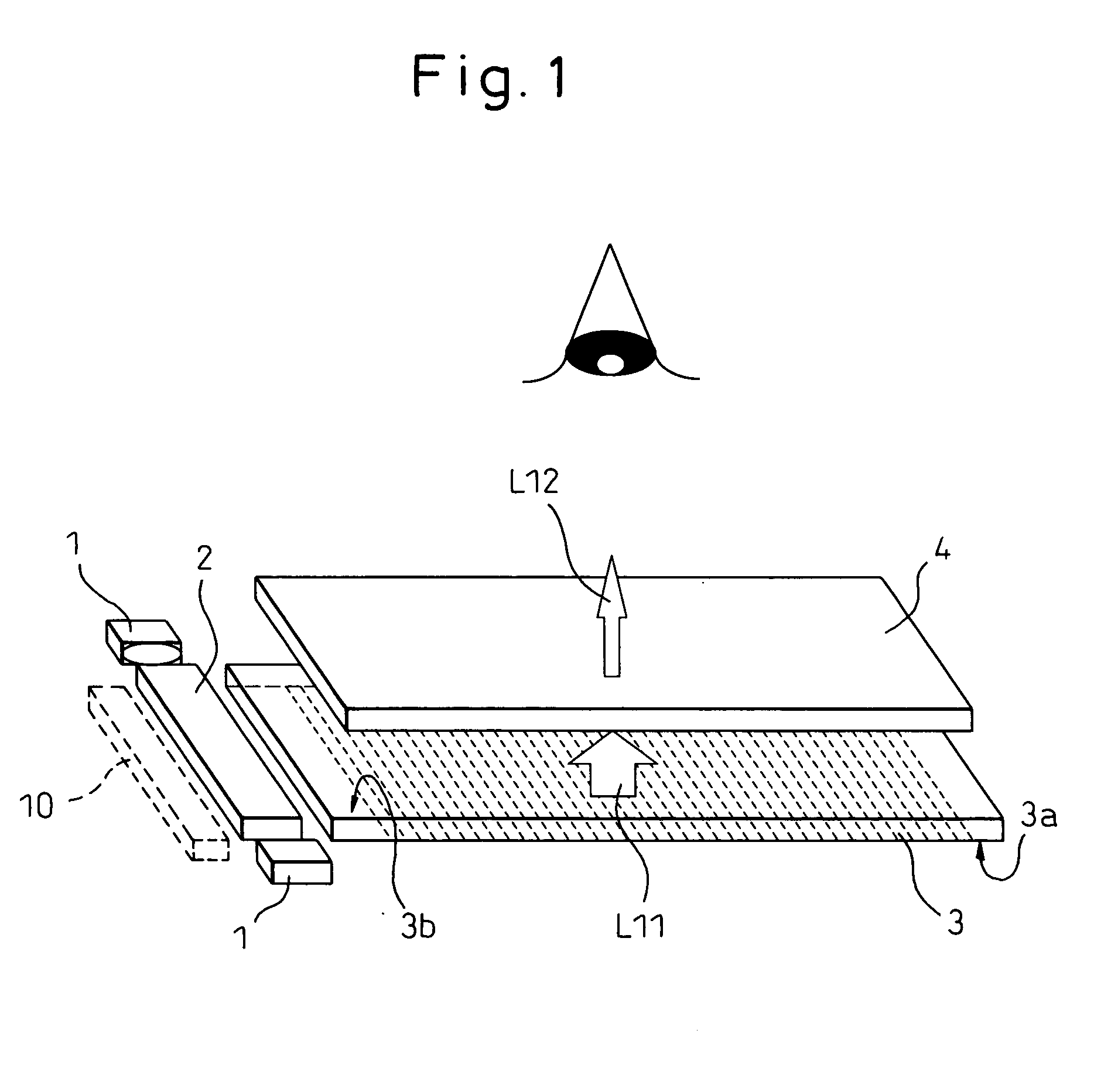 Prismatic light-guide plate and illumination device that enable the provision of good-quality planar light source