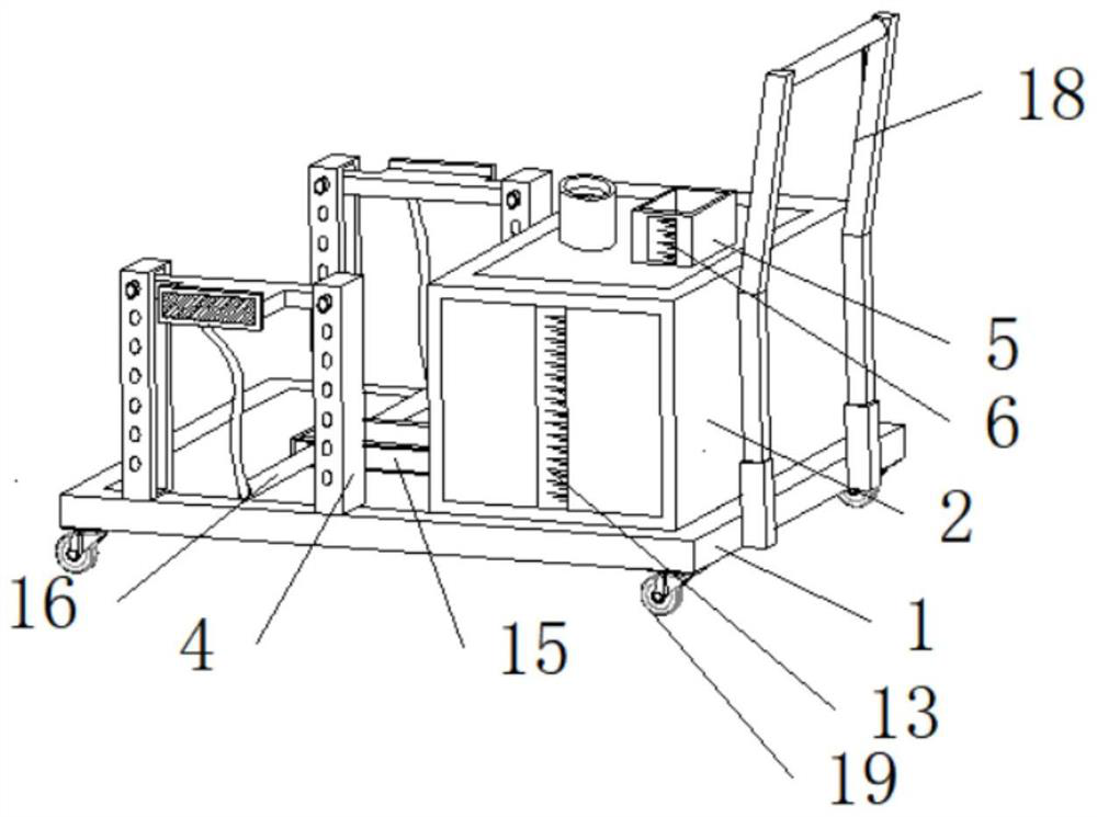 Agricultural water and fertilizer integrated equipment for quantitative fertilization